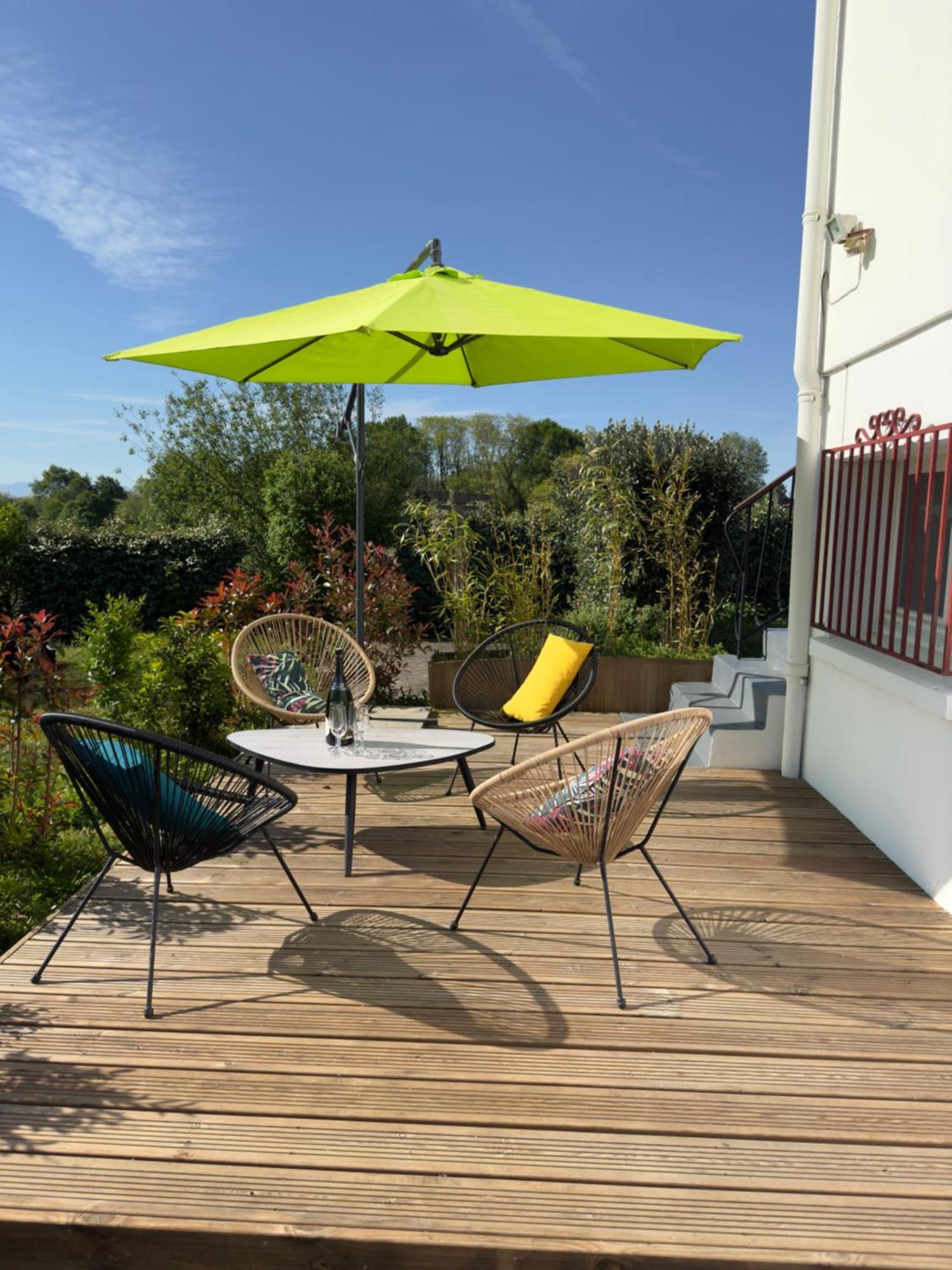 Maison Des Chenes 64 - Independant Apartment With Terrasse Boucau Esterno foto