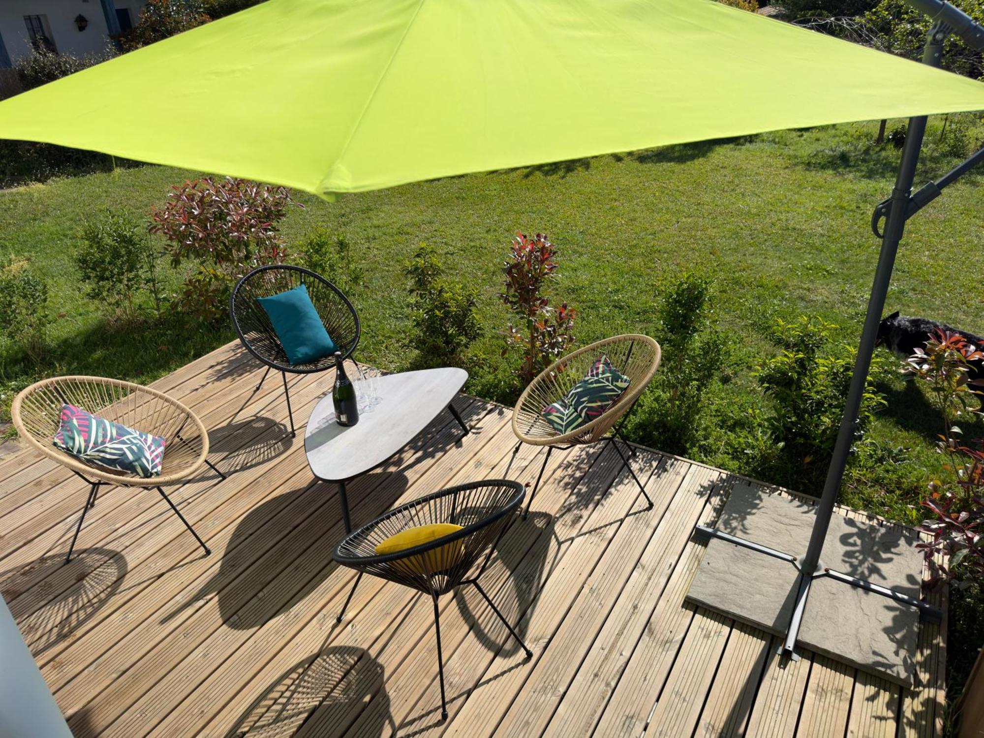 Maison Des Chenes 64 - Independant Apartment With Terrasse Boucau Esterno foto